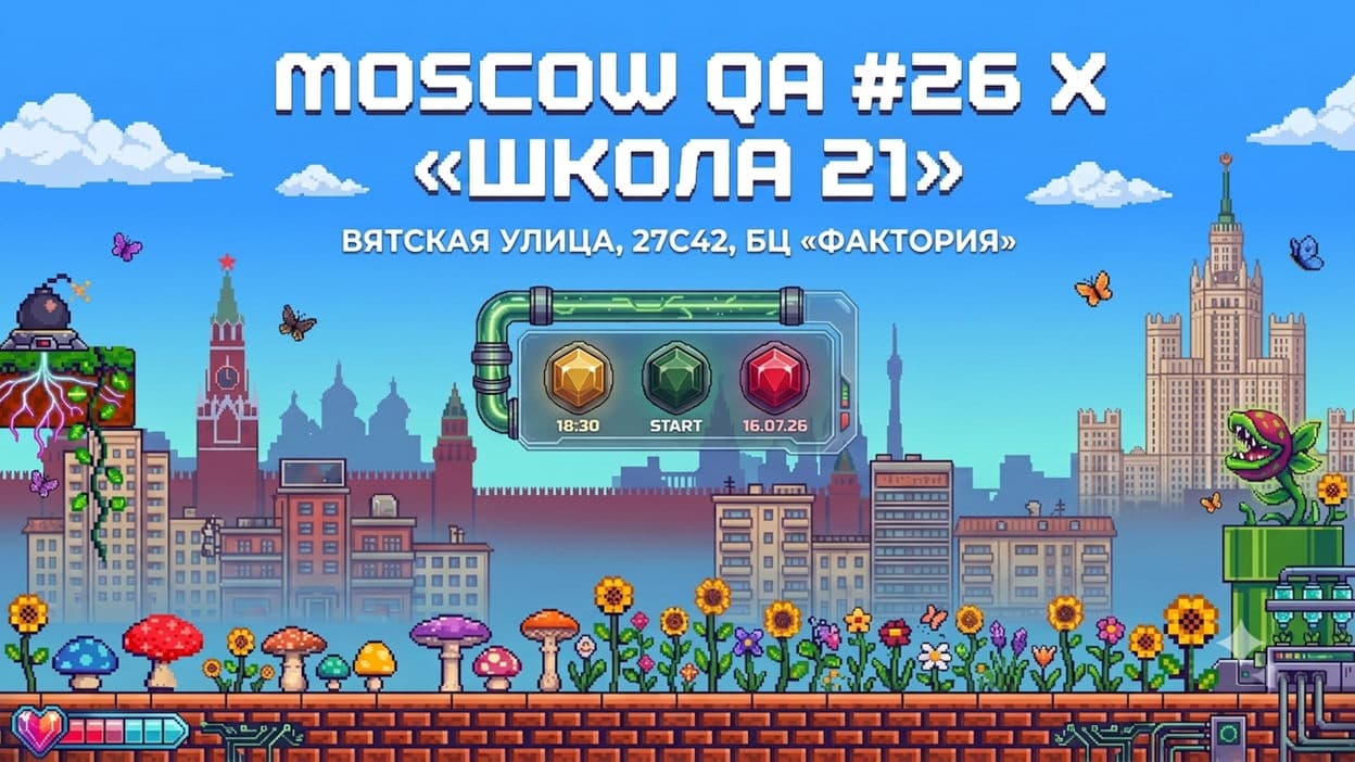 Moscow QA #26 x «Школа 21»